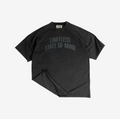 State of mind oversized tee - Faded Black